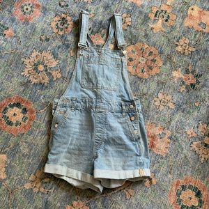 Denim overalls